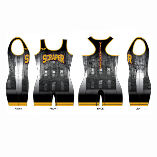 Steel Valley Scrapers Gold Women's Singlet