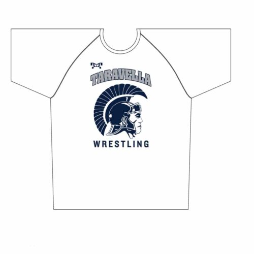 Taravella High School Custom Sublimated White Dri-Fit T-Shirt