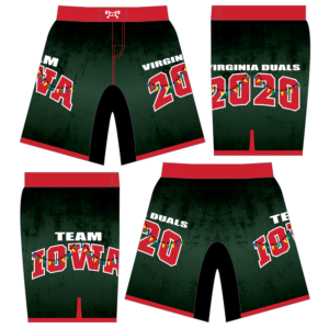 Team Iowa Custom Fight Shorts