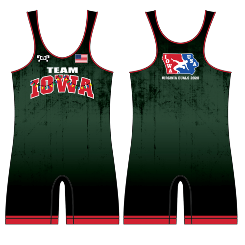 Team Iowa Custom Singlet