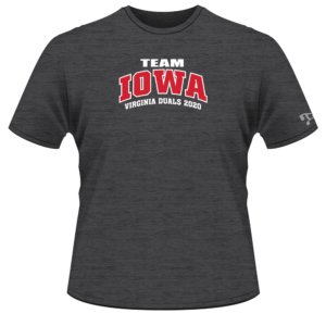 Team Iowa Custom Grey T-Shirt