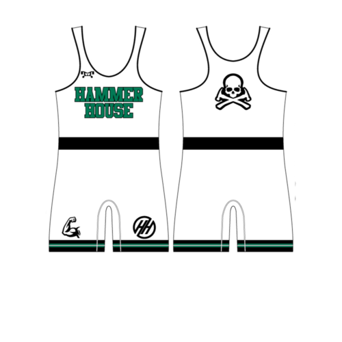 Team Hammer House Custom White Men's Singlet