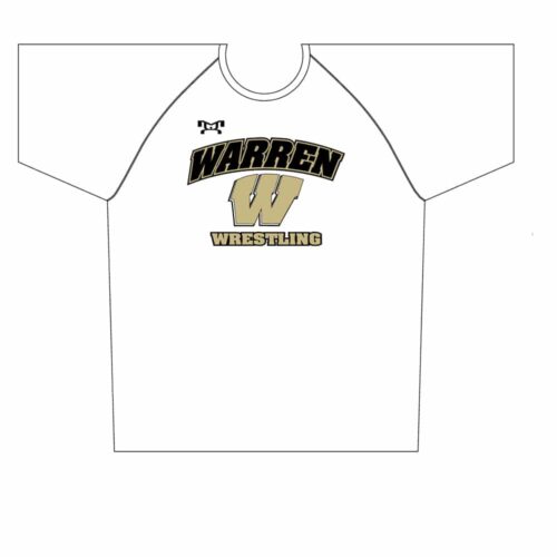 Warren Wrestling Academy Sublimated White Dri-Fit T-Shirt