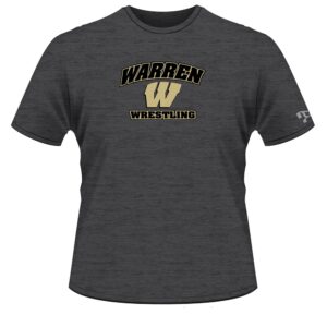 Warren Wrestling Academy Custom Grey T-Shirt