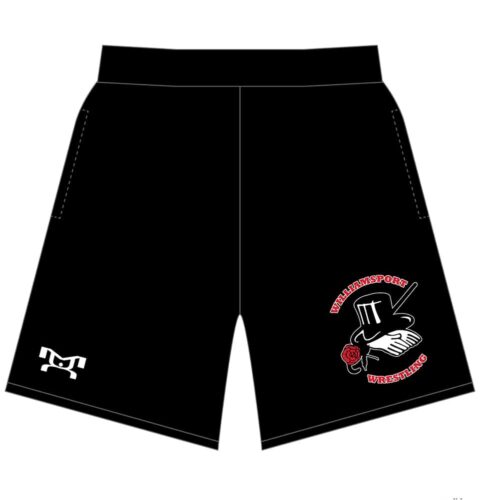 Williamsport Custom Black Mesh Shorts