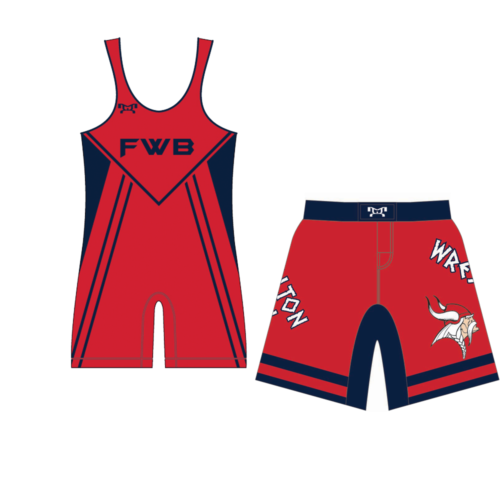 Fort Walton Beach Wrestling  Men's Singlet & Fight Shorts Combo
