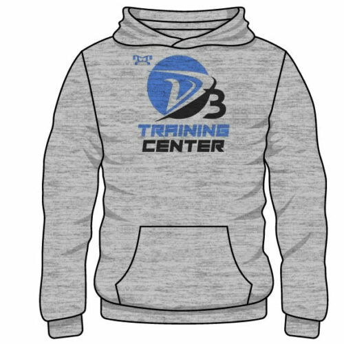 D3 Training Center  Custom Sublimated Decal Hoodie