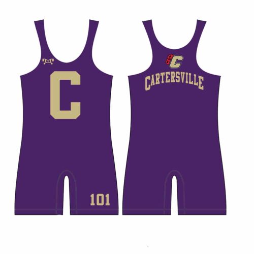 Cartersville Custom Purple Singlet