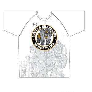 Gorilla Grapplers Sublimated White Dri-Fit T-Shirt