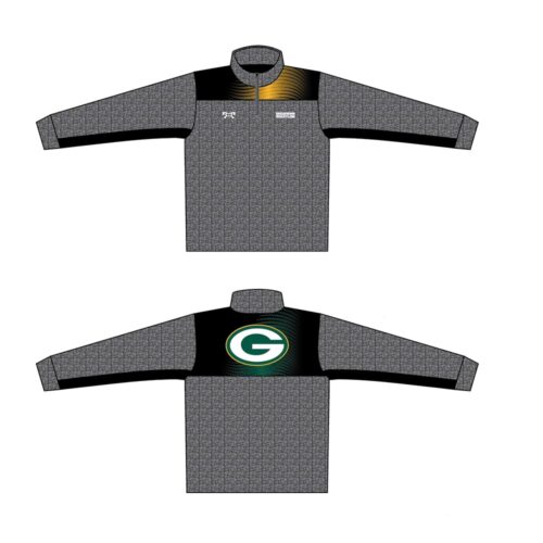 Greenwood Wrestling Custom Heathered Quarter Zip