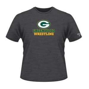 Greenwood Wrestling Custom Grey T-Shirt