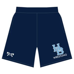 Har-Ber Custom Navy Mesh Shorts