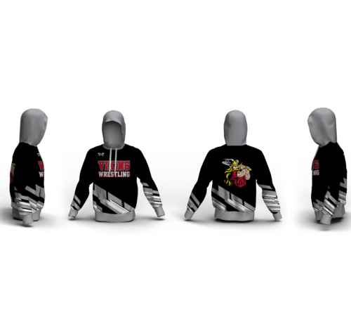 Huntington North Wrestling  Sublimated Hoodie 2024