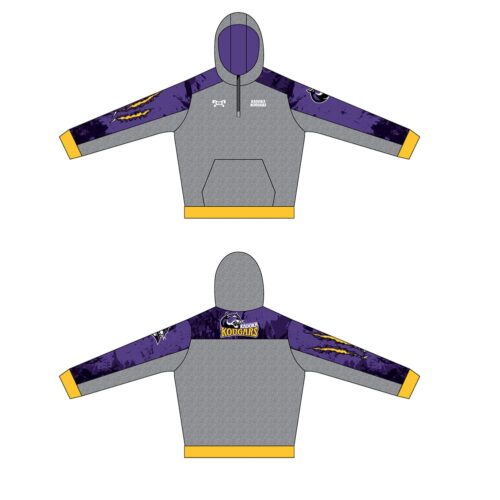 Kadoka Cougars Custom Quarter Zip Hoodie