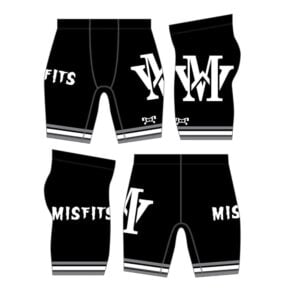 Misfits Wrestling Custom Compression Shorts