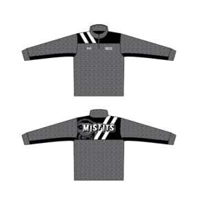 Misfits Wrestling Custom Heathered Quarter Zip