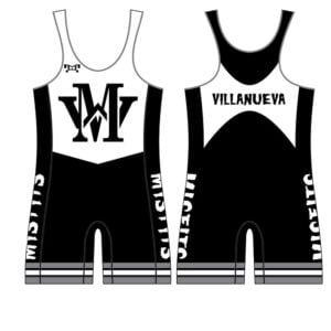 Misfits Wrestling Wrestling Custom Black Singlet