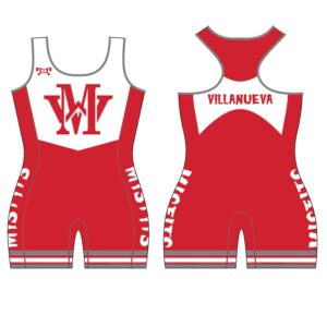 Misfits Wrestling Custom Red Women's Singlet