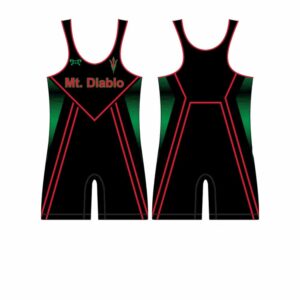 Mt. Diablo Wrestling Custom Singlet