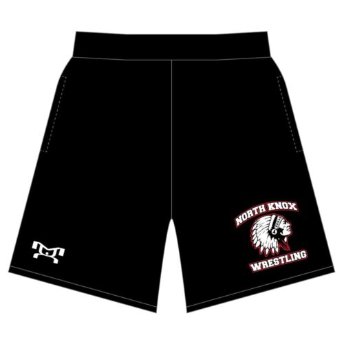 North Knox Custom Mesh Black Shorts