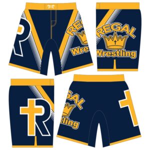 Regal Wrestling Shorts Custom Fight Shorts