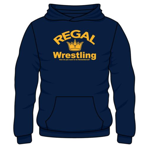 Regal Wrestling Custom Navy Hoodie