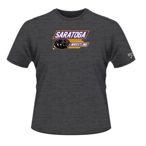 Saratoga Custom Gray Short Sleeve T-Shirt