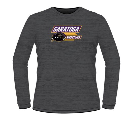 Saratoga Long Sleeve Grey T-Shirt