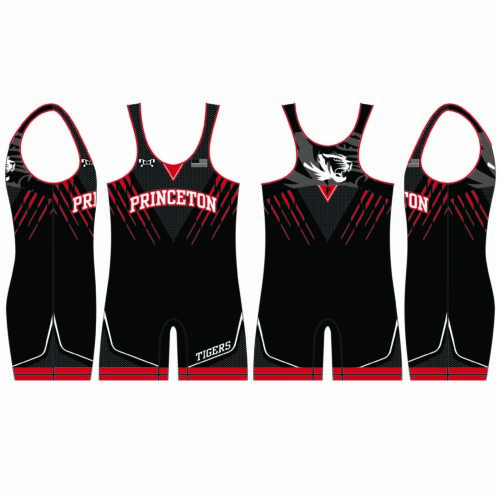 Princeton HS Men's Black Singlet