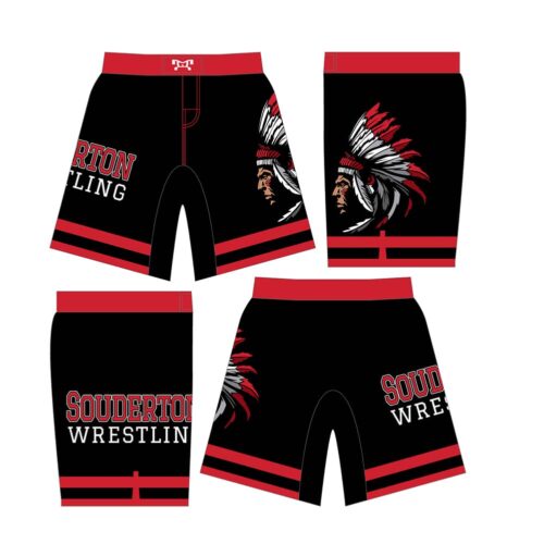 Souderton Youth Wrestling Custom Wrestling Fight Shorts