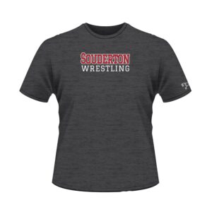 Souderton Youth Wrestling Custom Grey T-Shirt