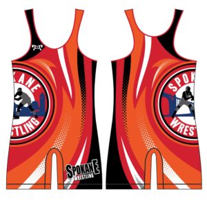 Spokane Wrestling Custom Singlet