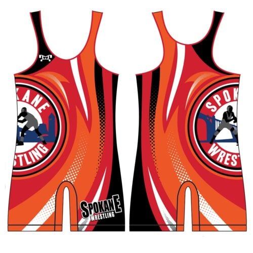 Spokane Wrestling Custom Singlet