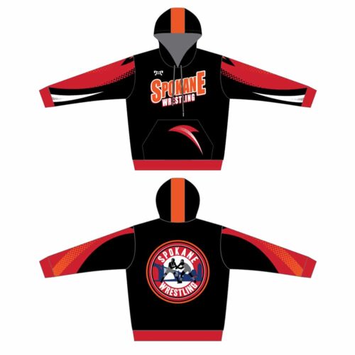 Spokane Wrestling Sublimated Hoodie