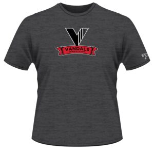 Vandals Wrestling Club Custom Grey T-Shirt