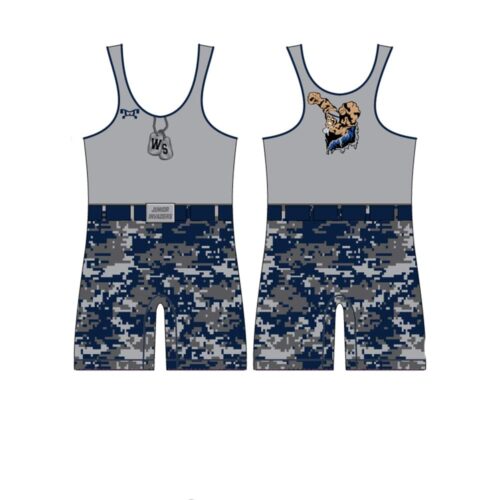 West Scranton Jr Wrestling Custom Singlet