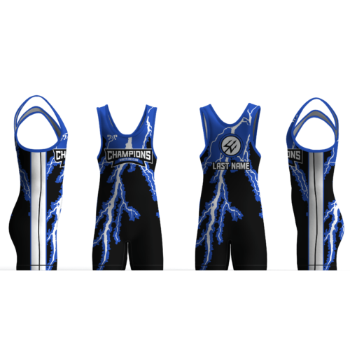 Champions Wrestling Club  Custom  Men's Singlet 2024