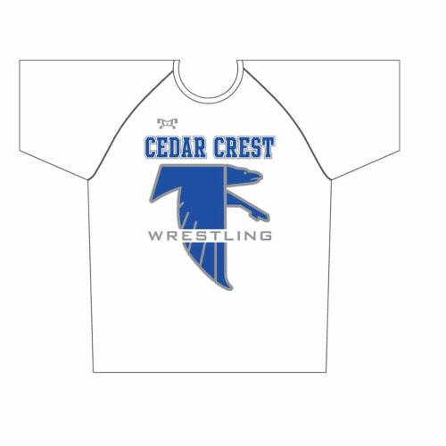 Cedar Crest Sublimated White Dri-Fit T-Shirt