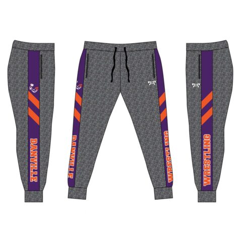 Danville HS Custom Joggers   (Heathered fabric may vary in color & texture)