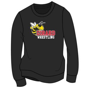 Girard High School Custom Black Crew-Neck