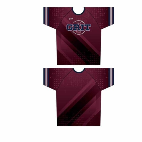 Grit Mat Club  Sublimated Red Dri-Fit T-Shirt