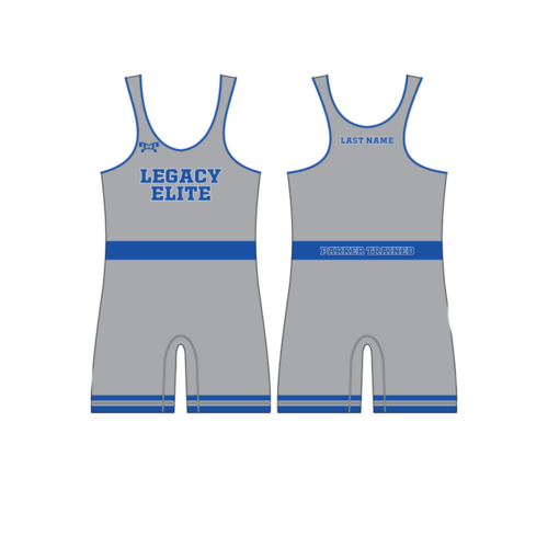 Legacy Elite WC Custom Grey Singlet