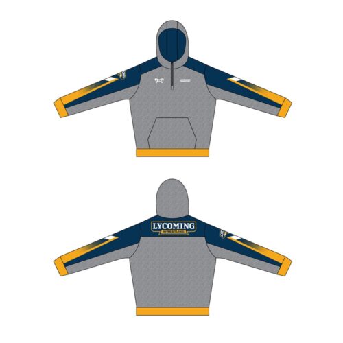 Lycoming College Custom Quarter Zip Hoodie