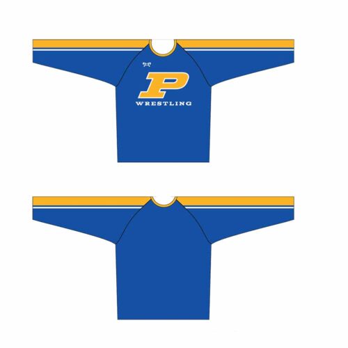 Piedmont HS Custom Wrestling Sublimated Long Sleeve Dri-Fit T-Shirt