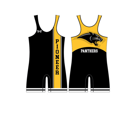 Pioneer Wrestling Custom Singlet