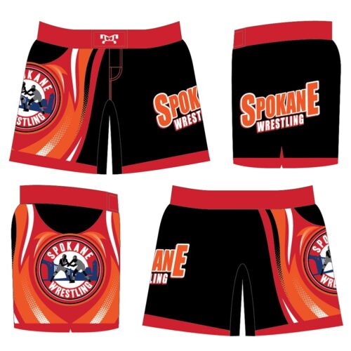 Spokane Women's Custom Microstreach Fight Shorts