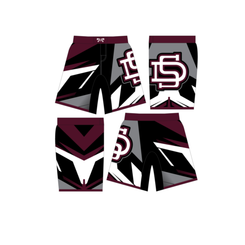 Stuart Draft HS Custom White Fight Short