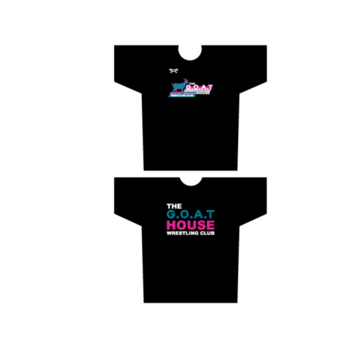 The G.O.A.T. House  Black Dri-Fit T-Shirt