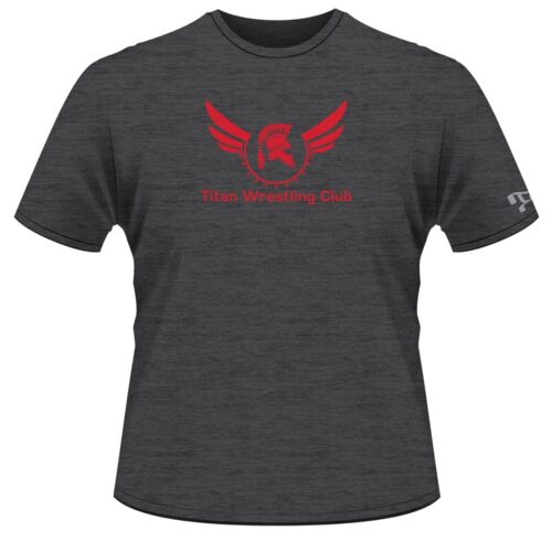 Titan Wrestling Club Custom Gray Short Sleeve T-Shirt