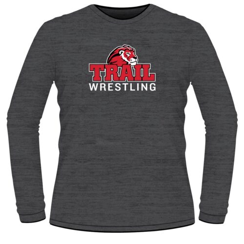 Trail Custom Grey Long Sleeve T-Shirt